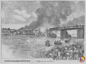 5 - 1891 Most serbowski - pozar