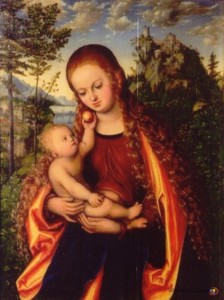 1 - L.Cranach St. Madonna Głogowska-1518